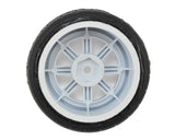 CONTACTO J13705 1/10 Neumáticos de espuma 37 Shore 12 mm Hex (2) BLANCO