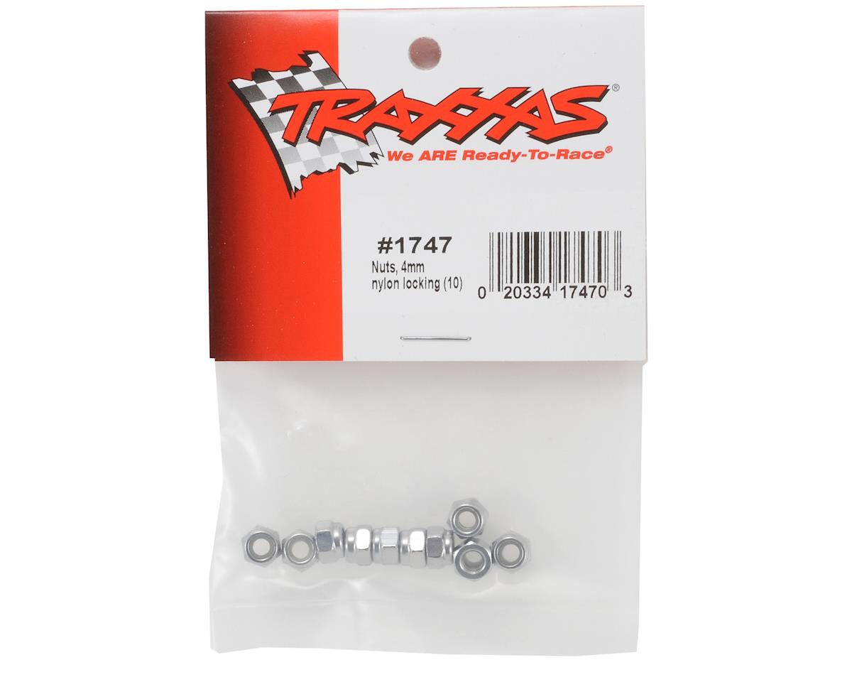 Traxxas 1747 Écrou de blocage 4 mm (10)