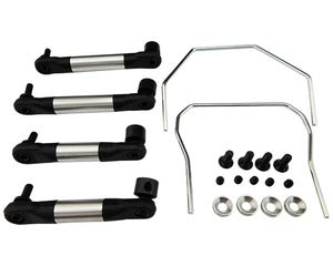 HOTRACING SLF311E Front & Rear Sway Bar Kit, for Traxxas 4x4 Slash