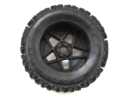 Arrma ARA510092  Dboots 'Back-Flip Mt 6S' Pre-Mounted Tires (Black) (2)