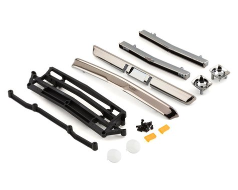 Traxxas 9415X Drag Slash Chevrolet C10 Body Accessories (Black Chrome)