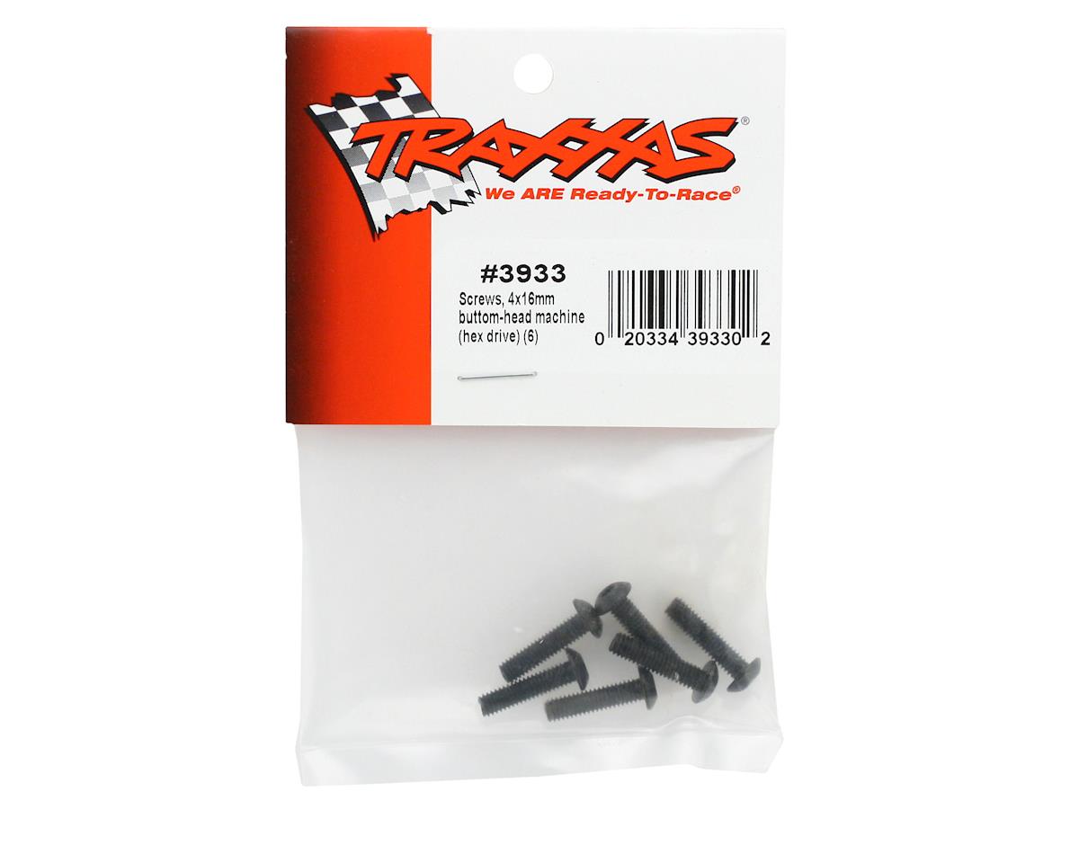 Traxxas 3933 4x16mm Button Head Screws (6)