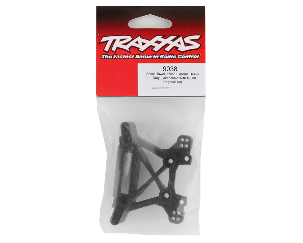Traxxas 9038 Hoss/Rustler/Slash 4x4 Extreme Heavy Duty Front Shock Tower (Black)