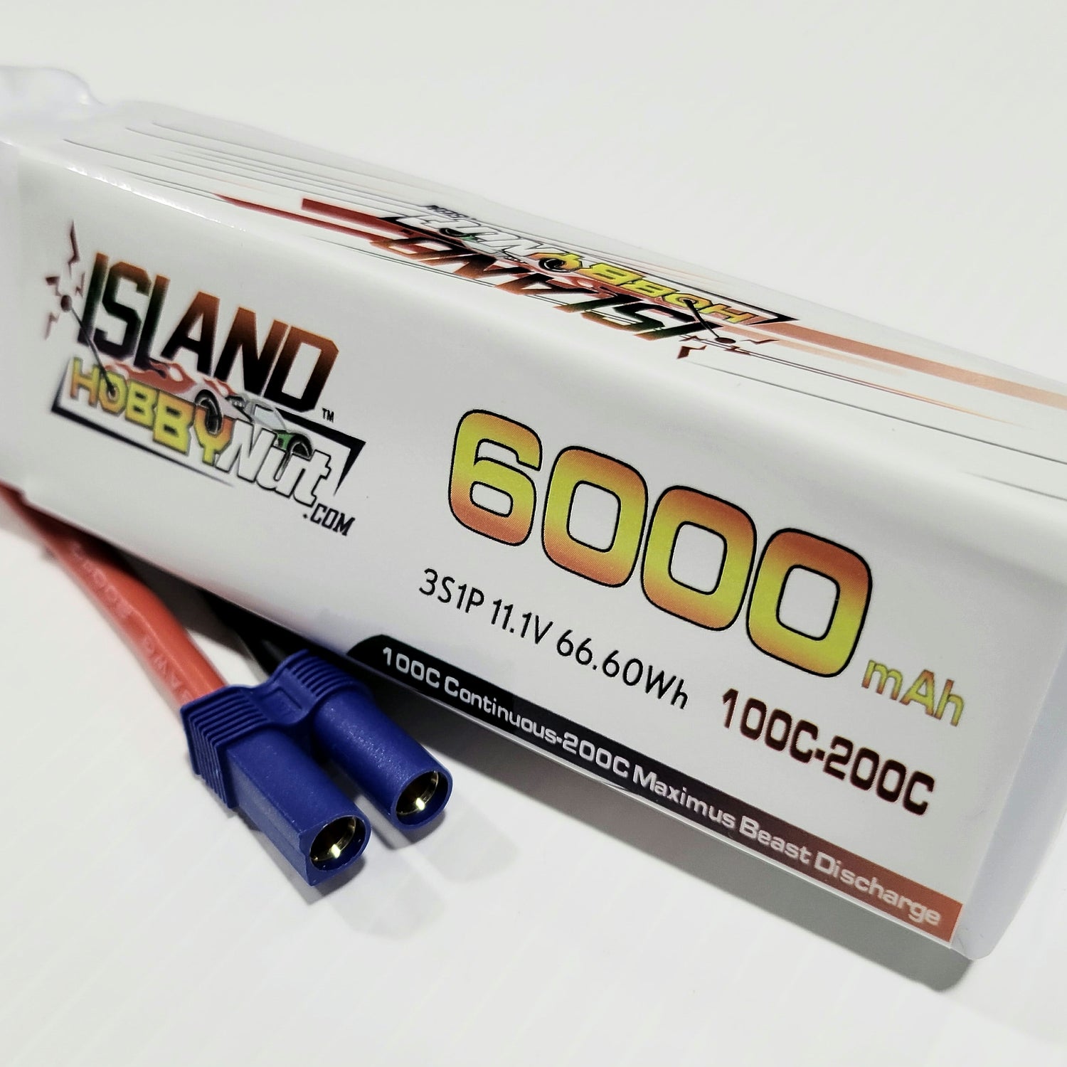 IslandHobbyNut 4s 4400 mah 11.1 v 100 - 200C BATTERIE LIPO