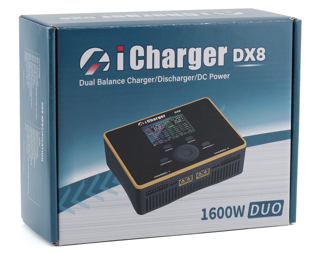 Junsi JUN-DX8 iCharger DX8 Lilo/LiPo/Life/NiMH/NiCD Chargeur de batterie CC