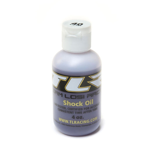 TLR 74025 Silicone Shock Oil, 40WT, 516CST, 4oz