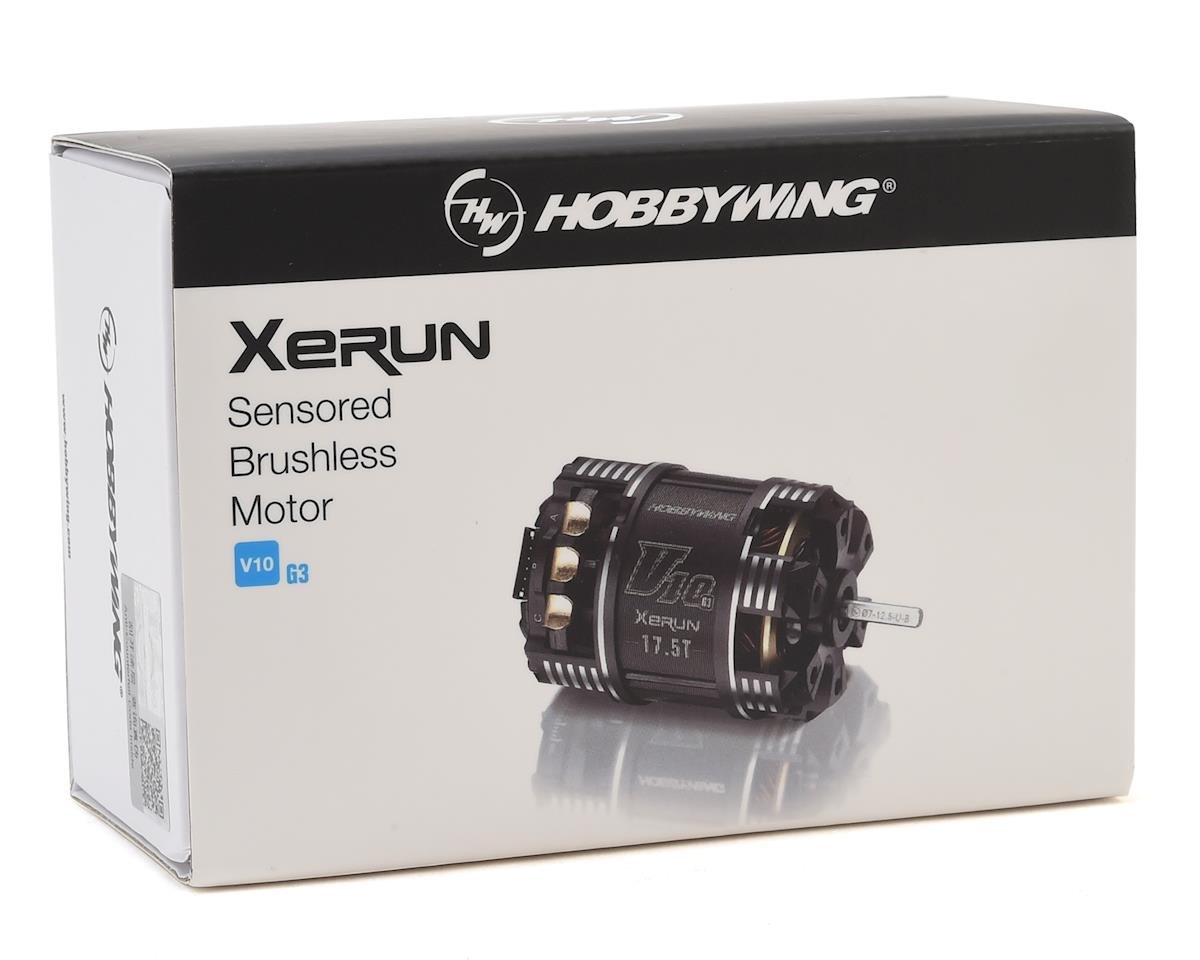 Hobbywing 30401106 Xerun V10 G3 Competition Modified Brushless Motor (3.5T)