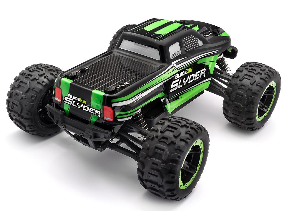 Black Zion Slyder BZN540100 1/16th RTR 4WD Electric Monster Truck - Green