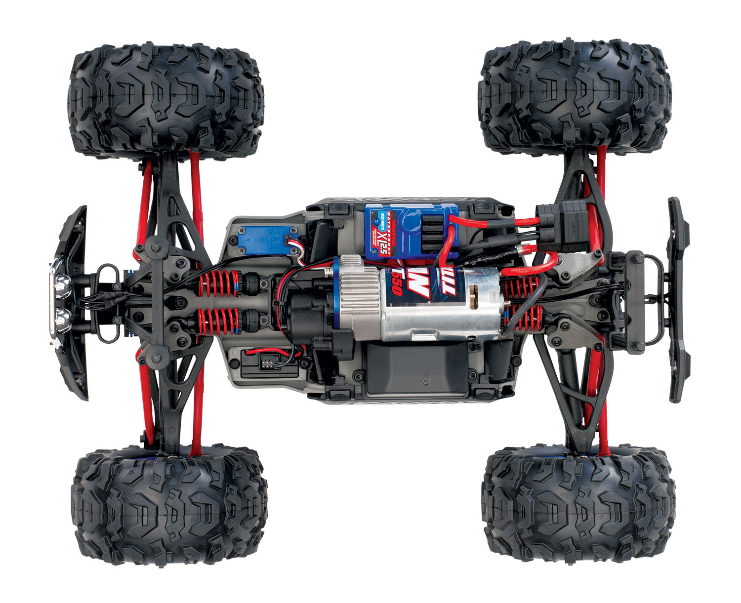 TRAXXAS 72054-5 MONSTER TRUCK 4WD ESCALA 1/16 TERRENO EXTREMO