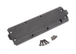 Traxxas 8945R Skidplate, center/ 4x20 CCS (4)/ 3x10 CS (4)