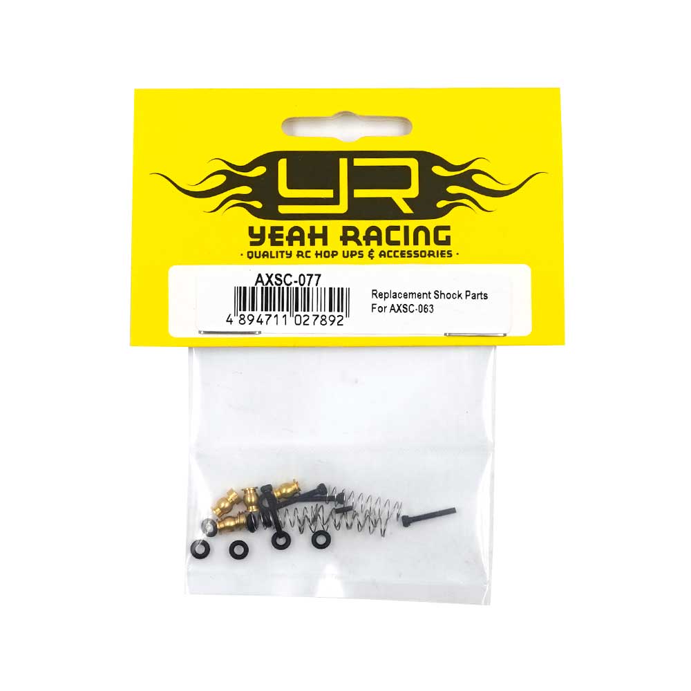 Yeah Racing AXSC-077 REPLACEMENT SHOCK PARTS FOR AXSC-063