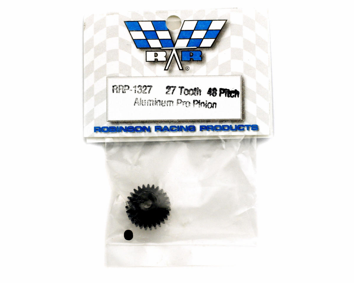 Robinson Racing RRP1327 "Aluminio Pro" 48P Piñón (diámetro de 3,17 mm) (27T)