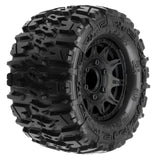 Pro-Line PRO117010 Trencher 2.8" Tires w/Raid 6x30 Wheels (2) (M2) (Black) w/Rem