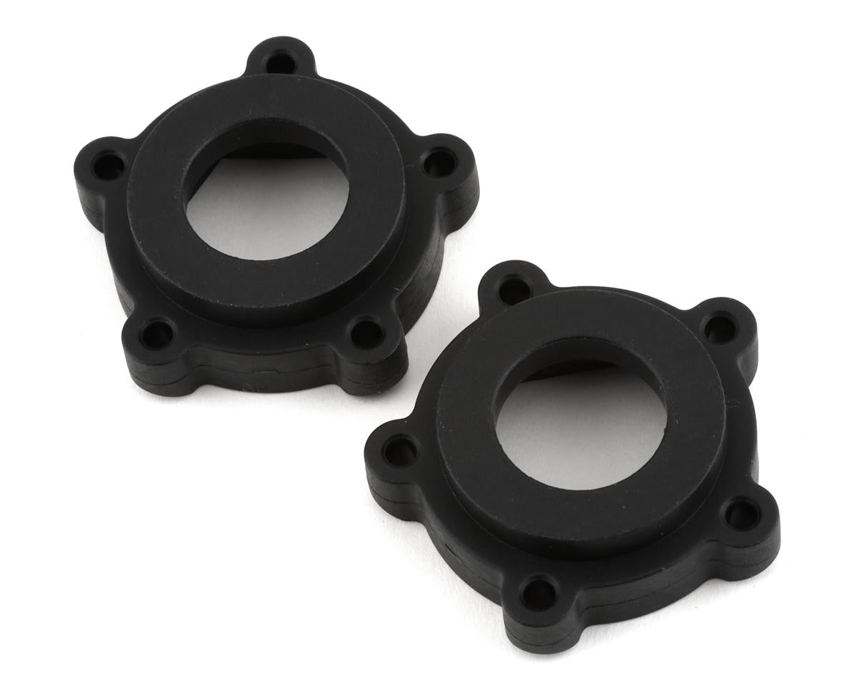 JConcepts 4013-3994 Magma Pre-Mounted Monster Truck Tires w/Hazard Wheel (Black) (2) (Platinum)