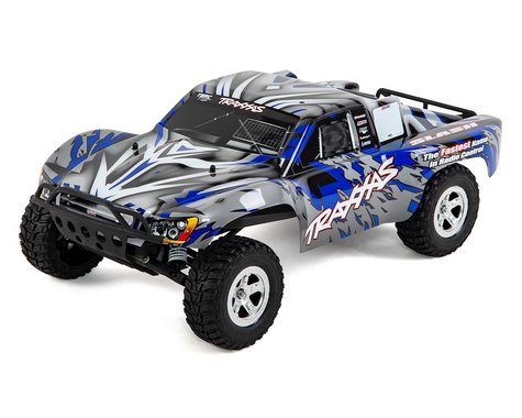 Traxxas 58024- Blue Slash 1/10 RTR Electric 2WD Short Course Truck w/TQ 2.4GHz