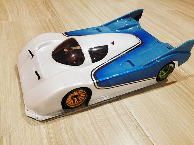 DELTA PLASTIK 0097 MERCEDES C 1/8 SCALE GP RC CAR BODY