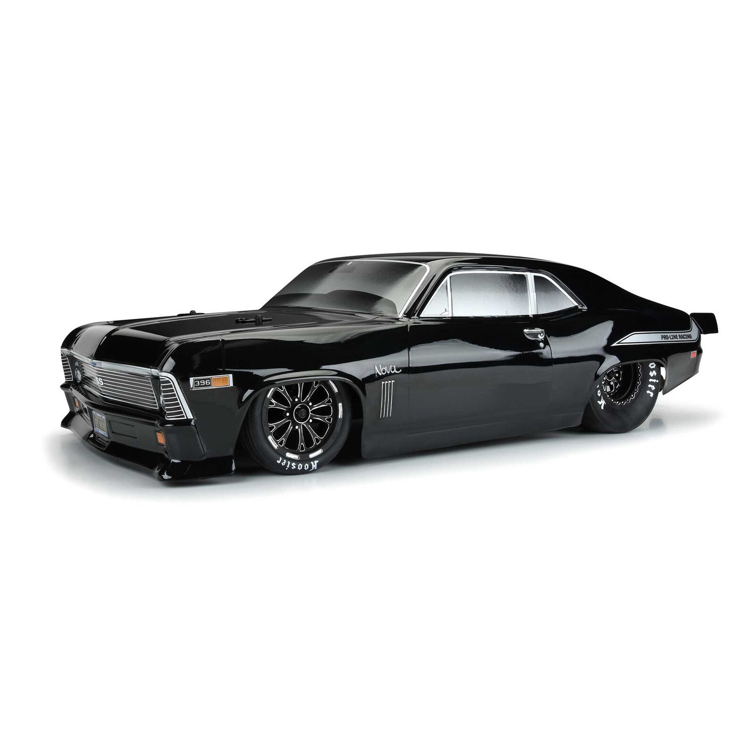 PROLINE PRO353118 1/10 1969 Chevrolet Nova Tough-Color Black Body: Drag Car