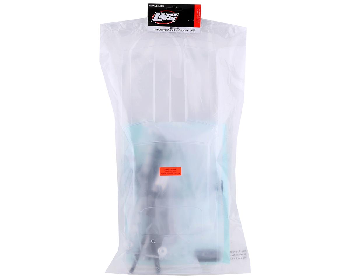 Losi 1969 Chevy Camaro SS V100 Body Set (Clear)