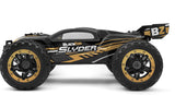 Camión eléctrico para estadio Black Zion Slyder BZN540103 1/16 RTR 4WD - Dorado