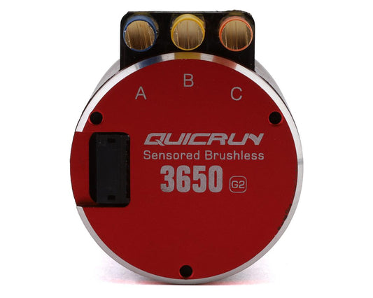 Hobbywing 30404306 Quicrun 3650 G2 Sensored Brushless Motor (17.5T)