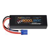 Powerhobby 2S 7.6V HV + Grafeno 9000MAh 120c Batería Lipo con enchufe EC5