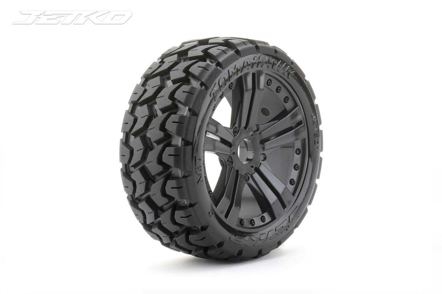 Powerhobby 1/8 Buggy Tomahawk Tires Mounted 17MM Claw Wheels