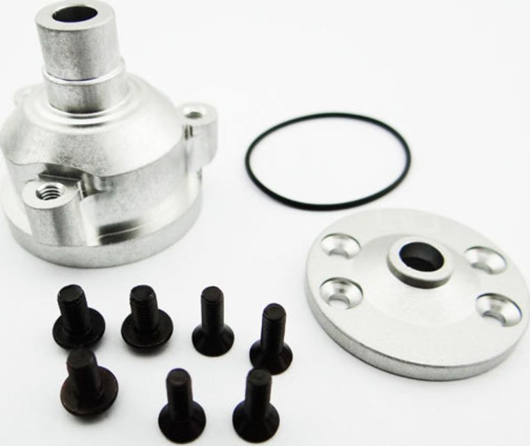 Boîtier de différentiel central en aluminium HOT RACING-Slash/Stampede/Rally/Telluri SLF2