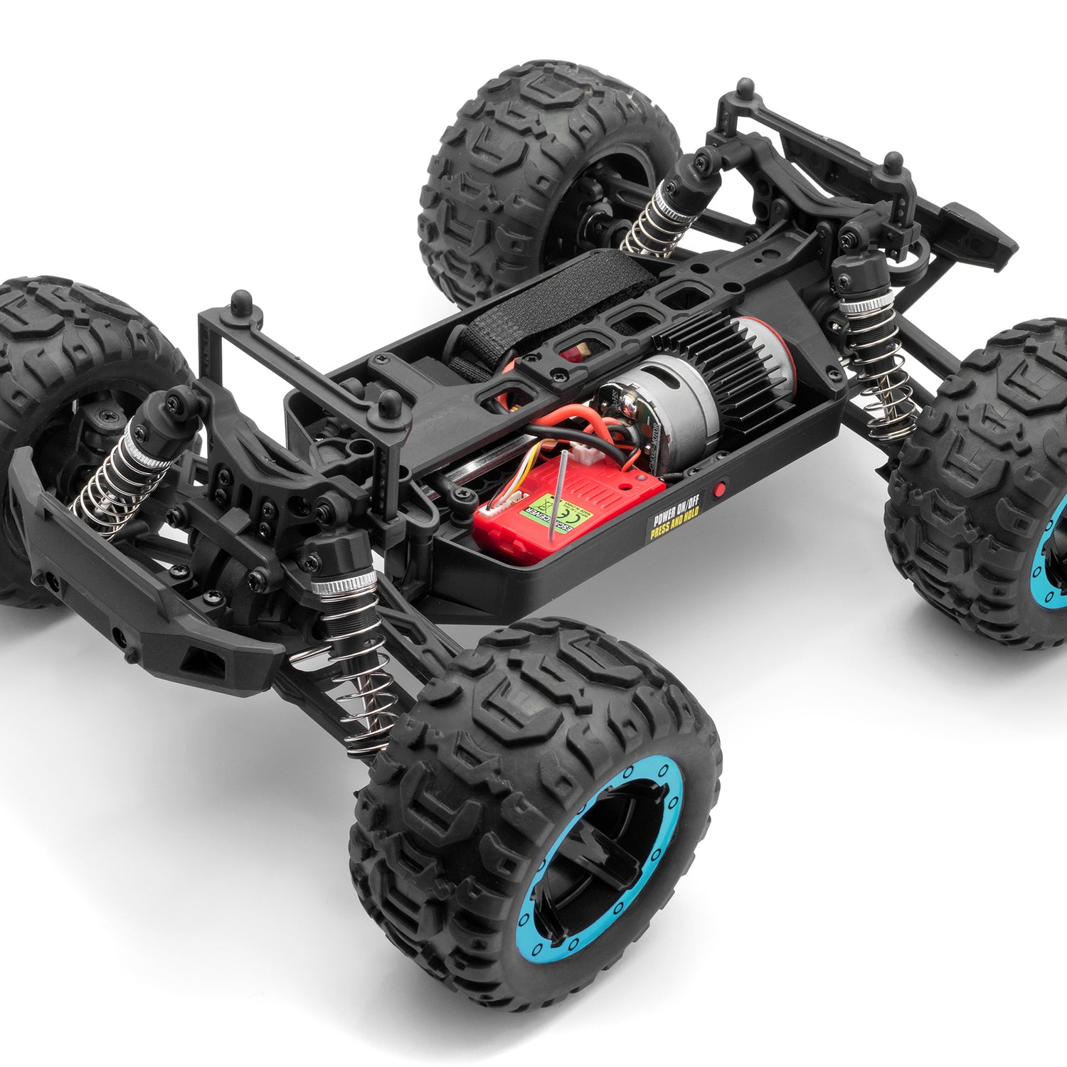 BlackZON Slyder BZN540104 1/16th RTR 4WD Electric Monster Truck  Blue