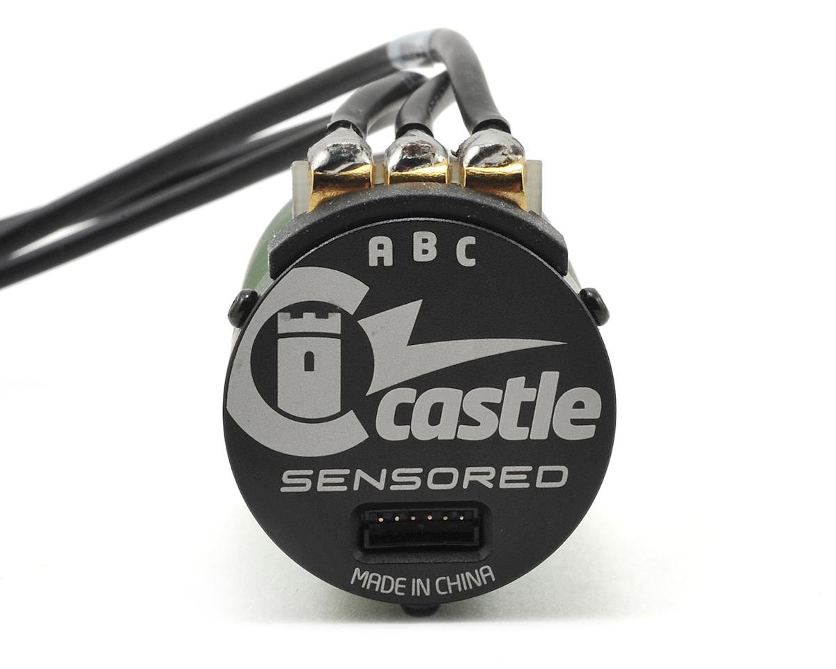 Castle Creations 06-00057-00 1406 Motor sin escobillas de 4 polos con sensor (5700 kV)