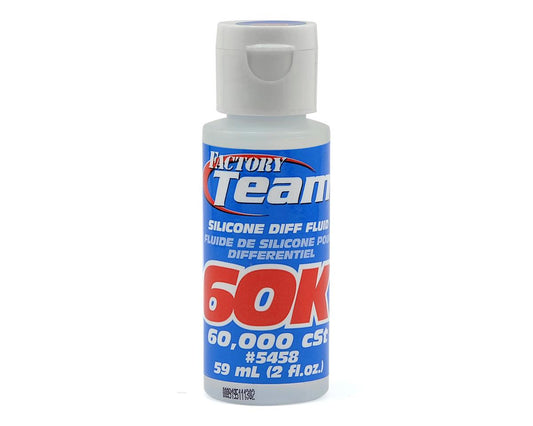 Team Associated 5458 Silicone Differential Fluid (2oz) (60,000cst)