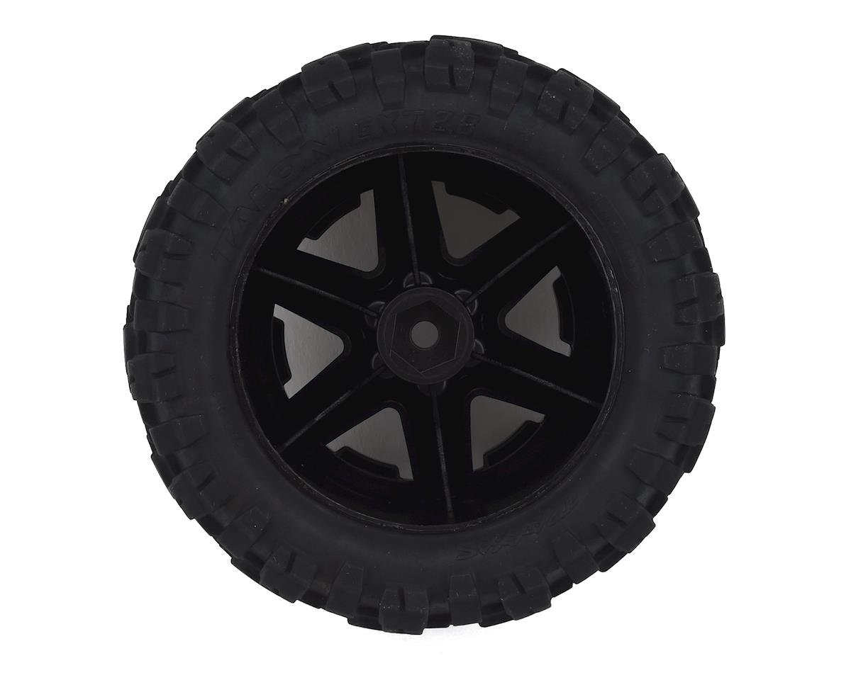 Traxxas 6773 Talon EXT Neumáticos premontados de 2,8" con ruedas RXT (2) (negro)
