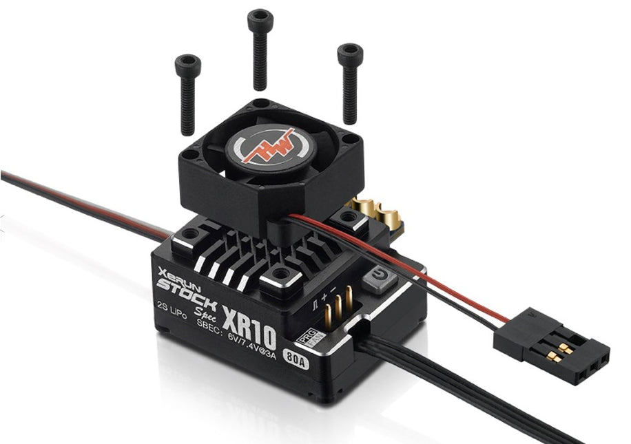 HOBBYWING 30112401 XeRun XR10 PRO Stock Spec V4 Sensored ESC