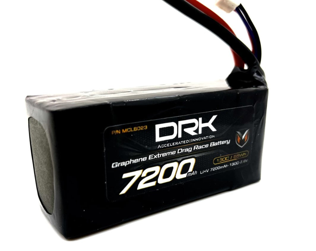 Batería LiPo Maclan MCL6023 Extreme Drag Race Graphene 2S 120C (7,4 V/7200 mAh)