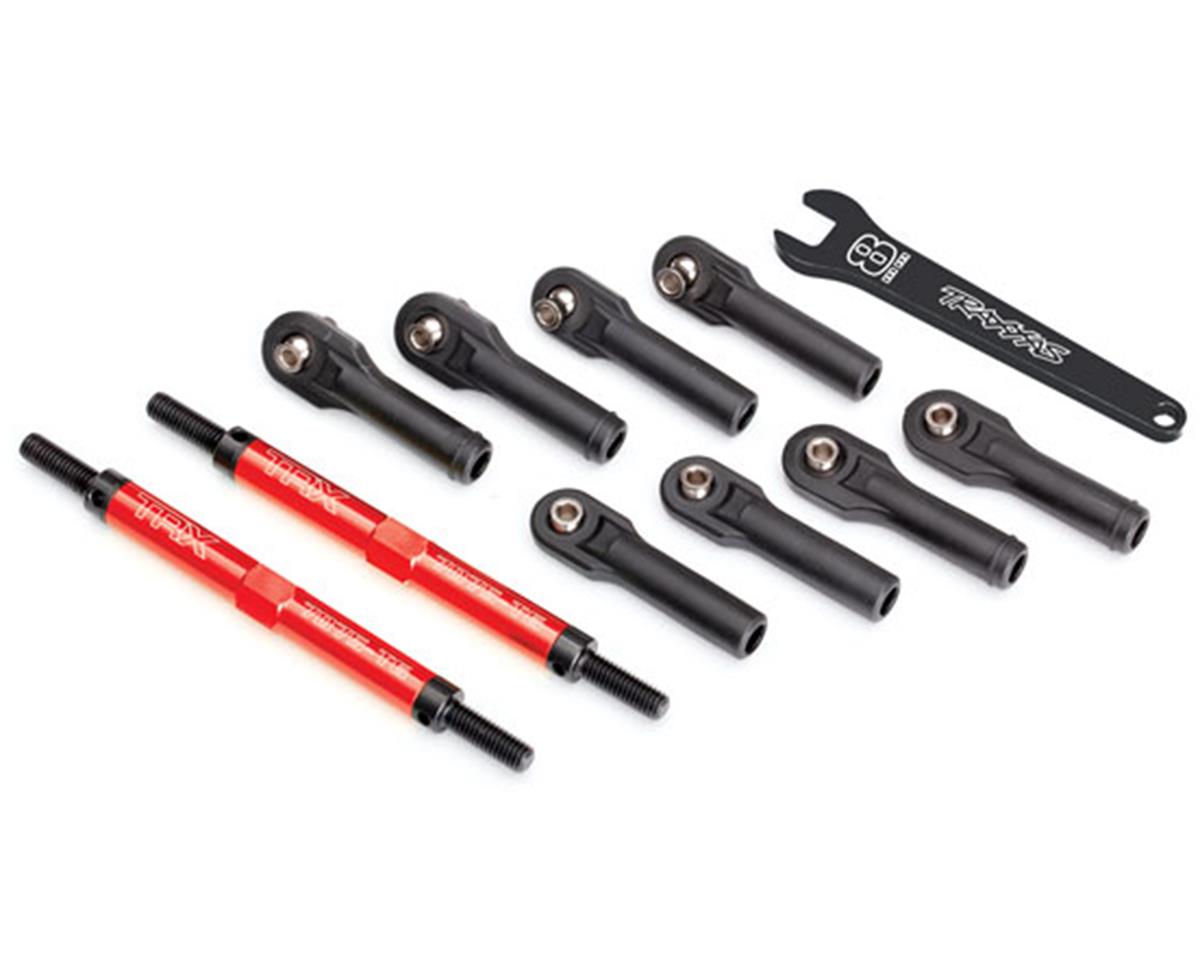 Traxxas 8638R E-Revo 2.0 Tubos 5.0 mm Enlace de punta (rojo) (2)