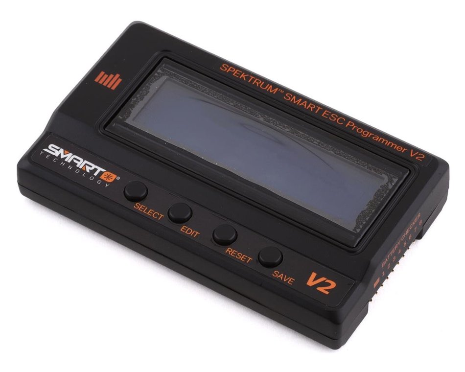 Boîte de mise à jour de programmation Spektrum SPMXCA200 RC Smart ESC