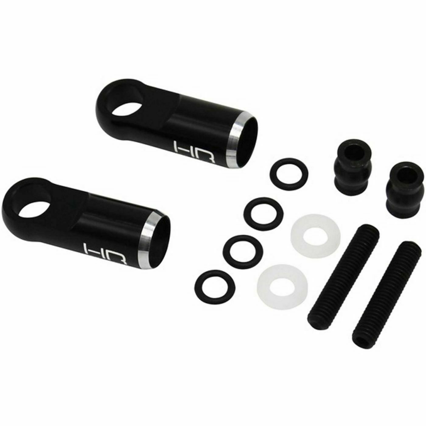 Extremos de varilla de soporte de chasis superior de aluminio HOT RACING, para Arrma 6S BLX HRAANN14RN01