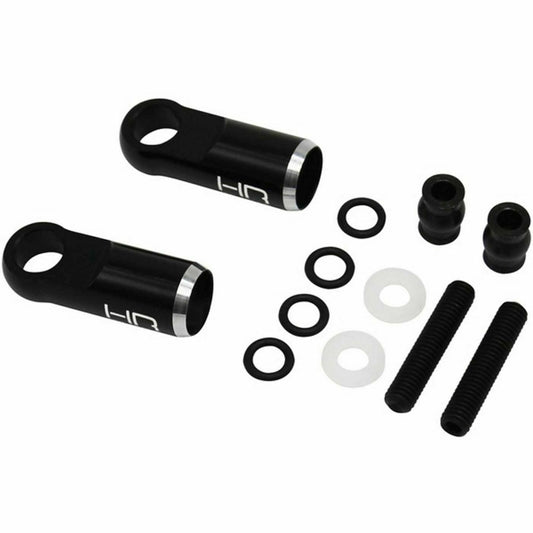 HOT RACING Aluminum Upper Chassis Brace Rod Ends, for Arrma 6S BLX HRAANN14RN01