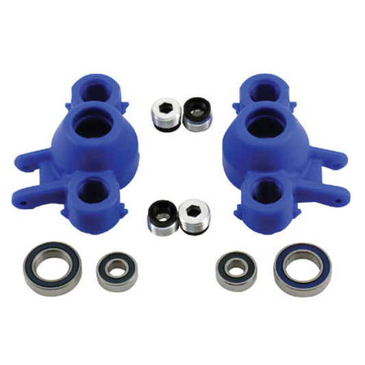 RPM 80585 Axle Carriers/Oversized Bearings, Blue:Revo/Slayer