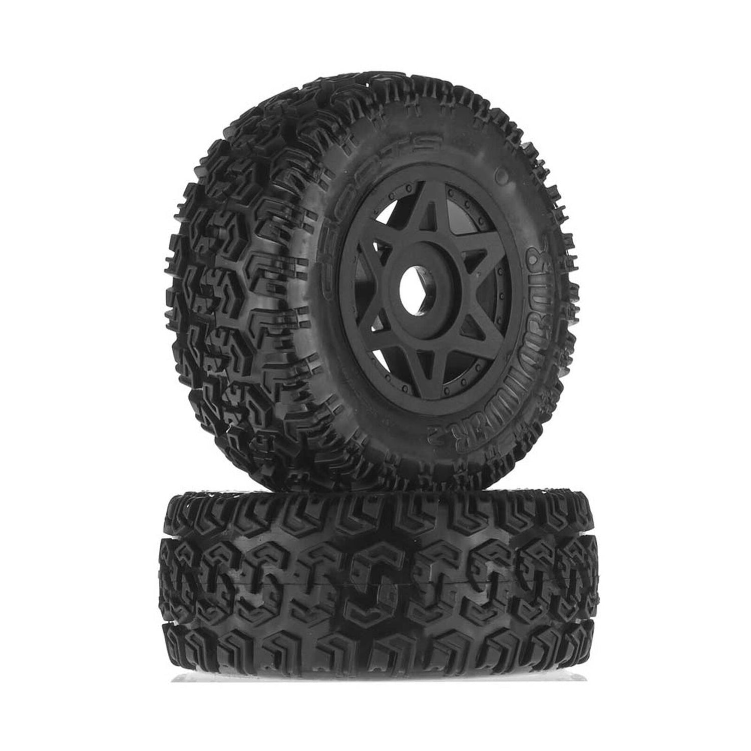 ARRMA ARA550003 1/10 dBoots Sidewinder 2 pneus avant/arrière 2.2/3.0 pré-montés