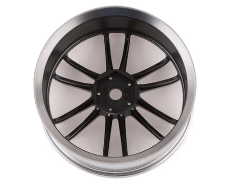MST TSP Wheel Set (Flat Silver) (4) (+5 Offset) w/12mm Hex