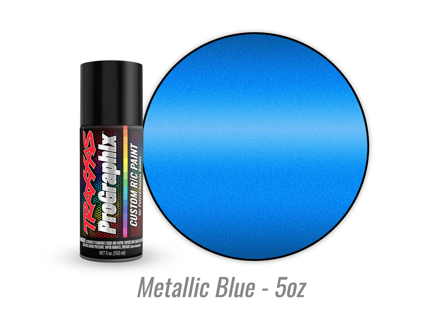 TRAXXAS 5074 PEINTURE POUR CORPS, BLEU MÉTALLISÉ 5OZ