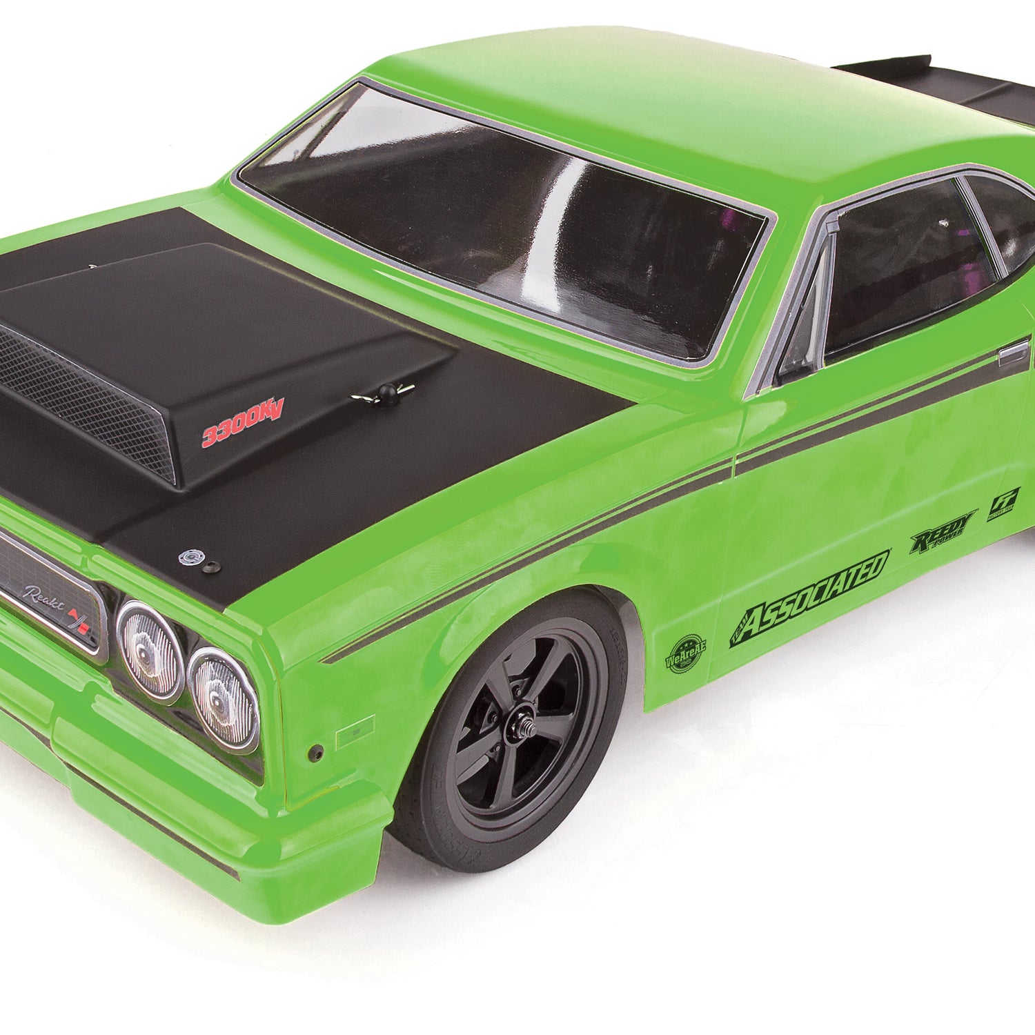 Team Associated ASC70026 DR10 RTR Brushless Drag Race Car (Green) w/2.4GHz Radio