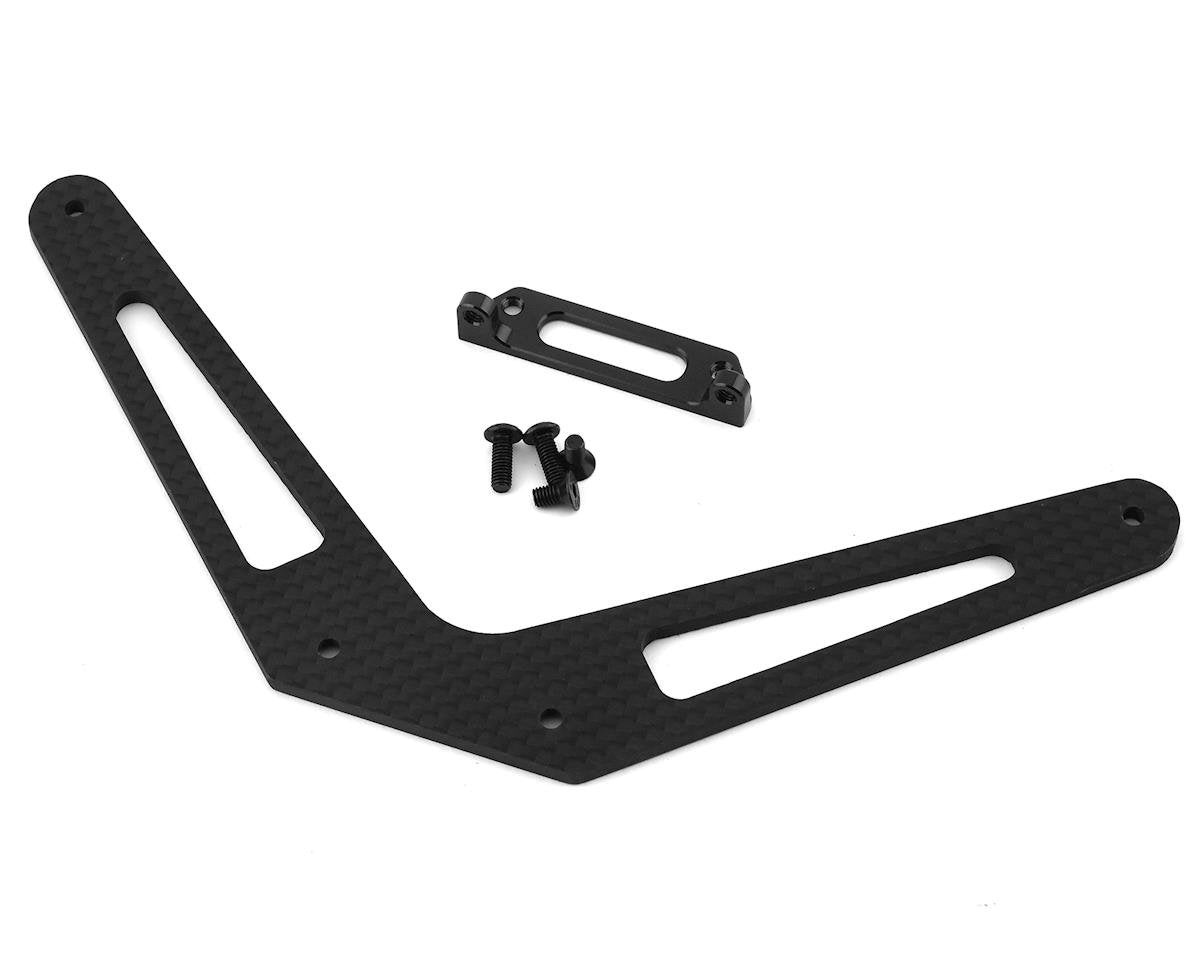 DragRace Concepts 398-0003 Kit de montaje de carrocería trasera extendida de fibra de carbono Drag Pak