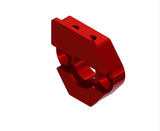 Arrma ARA320469 1/8 BLX Plaque de montage pour moteur coulissant en aluminium (rouge)