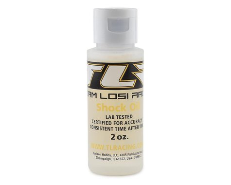 Huile d'amortisseur en silicone Team Losi Racing (2oz) (55wt)