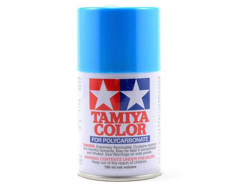 Peinture en aérosol Tamiya PS-3 Bleu clair Lexan (100 ml)
