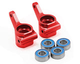 Traxxas 3636X Aluminum Steering Blocks w/Ball Bearings (Red) (2)