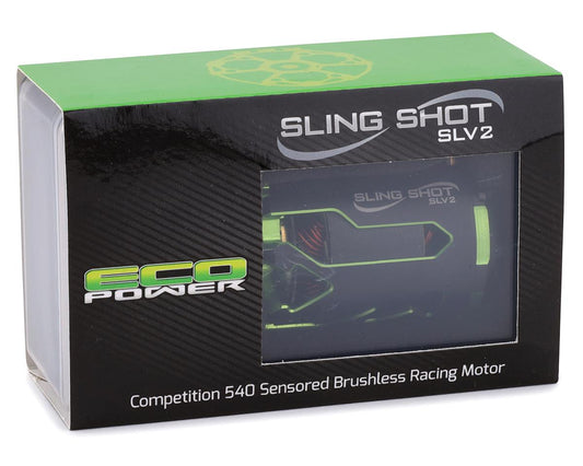 EcoPower "Sling Shot SLV2" Sensored Brushless Drag Racing Motor (3.5T)