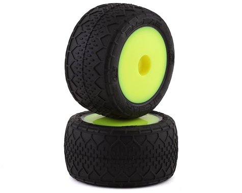 Neumáticos premontados Losi Mini-T LOS41008 2.0 BK Bar (amarillo) (2)