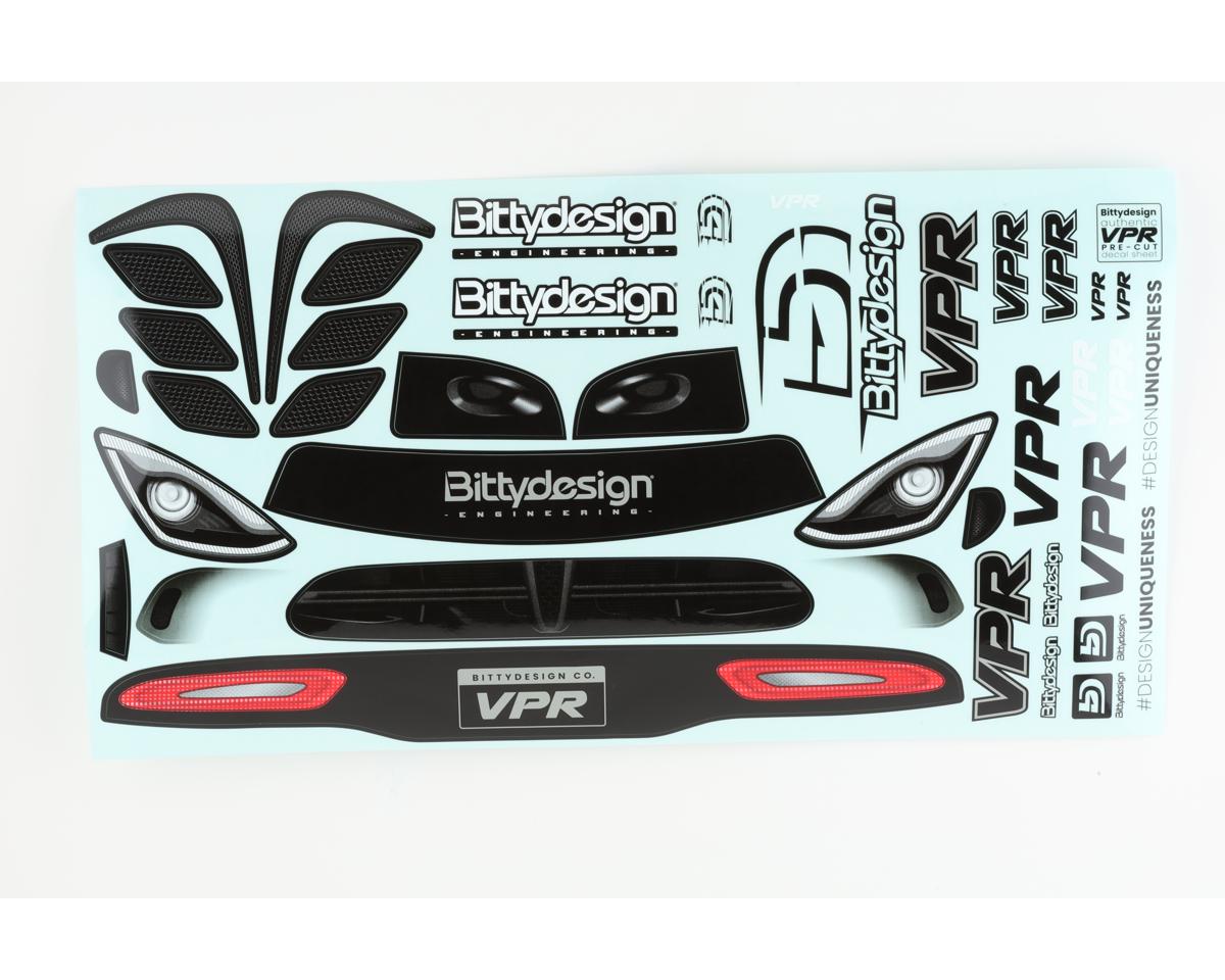 Bittydesign BDYGT7-VPR VIPER 1/7 Supercar Body (Clear) (Arrma Felony)